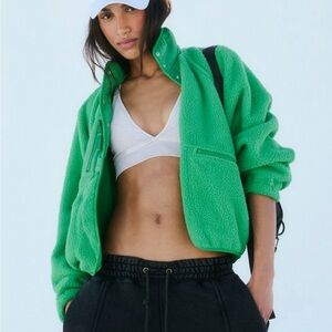 Free People Hit The Slopes Fleece Jacket